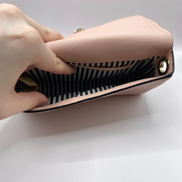Kate Spade Pink Purse Clutch or Crossbody - Picture 8 of 14